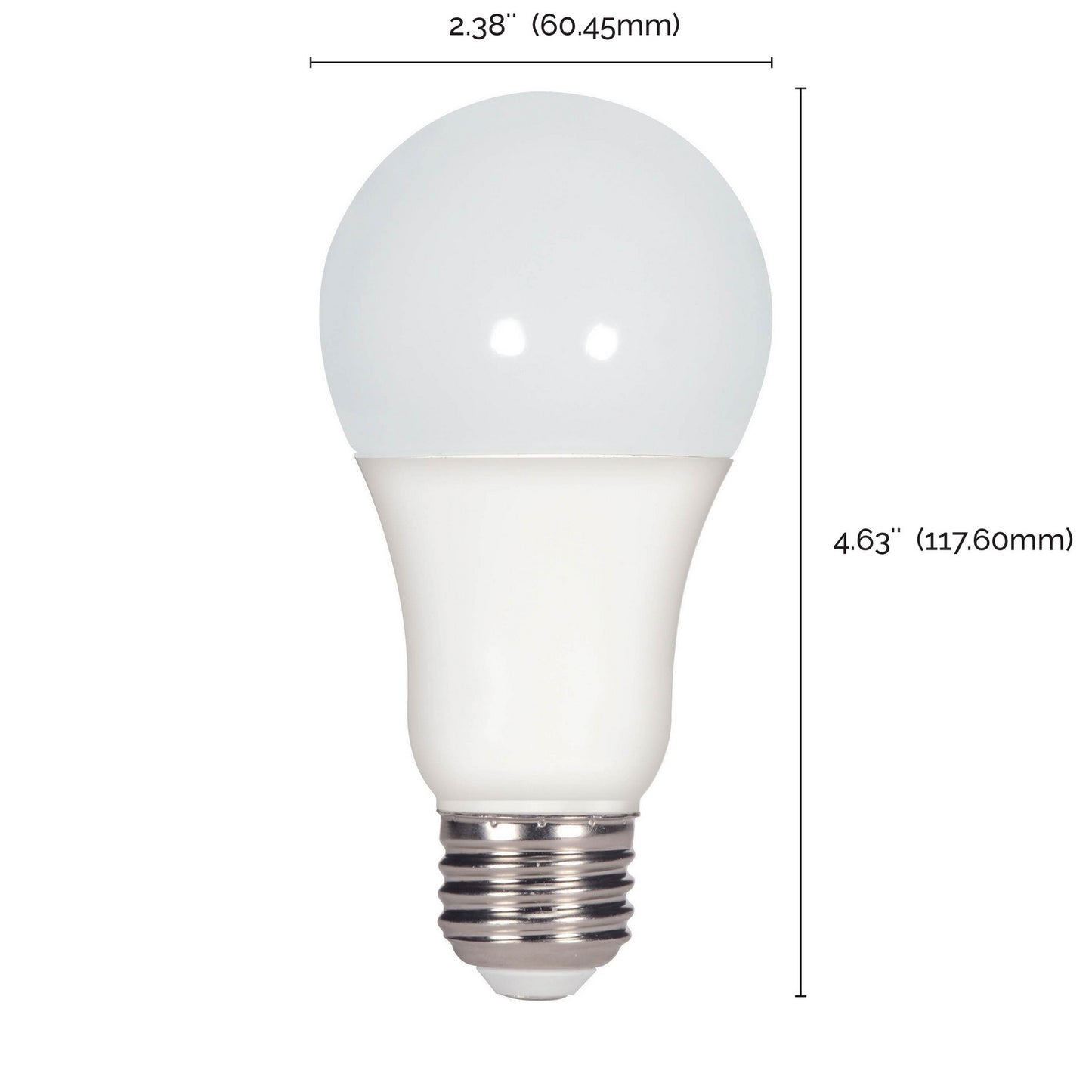 15 Watt (100 Watt Equivalent) E26 A19 120V LED 3000k Light Bulb by Satco