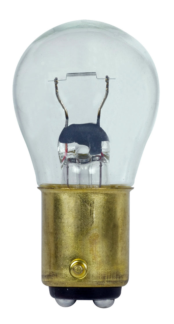 Globe 17 Watt BA15d S8 12.80V Incandescent Light Bulb by Satco