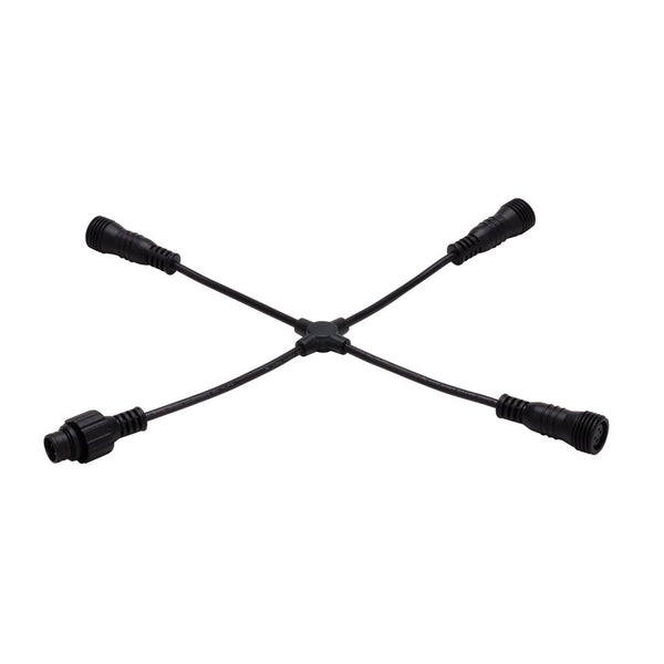 Plastic Outdoor Tape Light Connector Accessory by W.A.C. Lighting