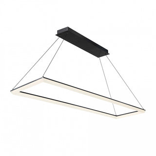 Buy black-and-white-shade Frame Pendant by W.A.C. Lighting