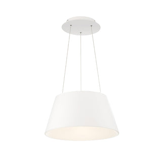 Buy white-and-white-shade Vida Pendant by W.A.C. Lighting
