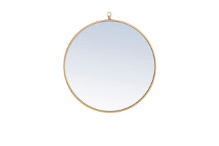 Buy brass Rowan Mirror by Elegant Lighting