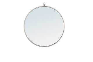 Buy silver Rowan Mirror by Elegant Lighting