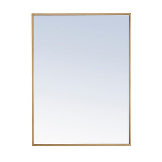 Buy brass Monet Mirror by Elegant Lighting