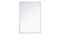 Monet Mirror by Elegant Lighting