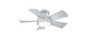 5-blade Vox Flush Ceiling Fan by Modern Forms Fans (Wet Rated)