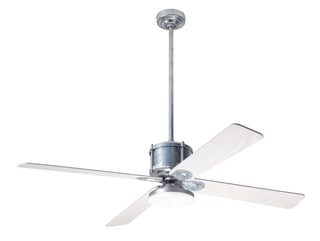 Buy galvanized-finish-with-whitewash-blades Industry DC Ceiling Fan by Modern Fan Co