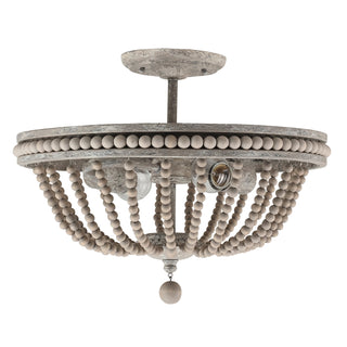 Kayla Semi-Flush Mount Flush Mount Ceiling Light by Capital Lighting