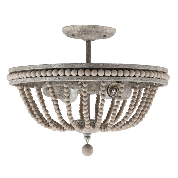 Kayla Semi-Flush Mount Flush Mount Ceiling Light by Capital Lighting