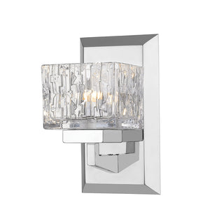 Buy chrome-with-clear-glass Rubicon Outdoor (Damp) Sconce by Z-Lite