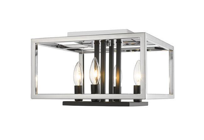 Z-Lite-456F-CH-BK|MAIN
