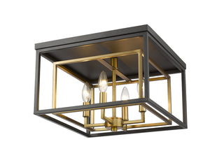 Buy olde-brass-bronze Euclid Flush Mount Ceiling Light by Z-Lite