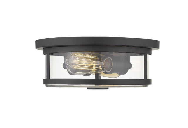 Savannah Outdoor (Damp) Flush Mount Ceiling Light by Z-Lite