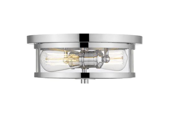 Savannah Outdoor (Damp) Flush Mount Ceiling Light by Z-Lite