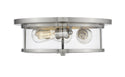 Savannah Outdoor (Damp) Flush Mount Ceiling Light by Z-Lite