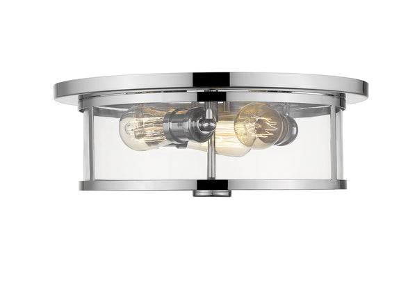 Savannah Outdoor (Damp) Flush Mount Ceiling Light by Z-Lite