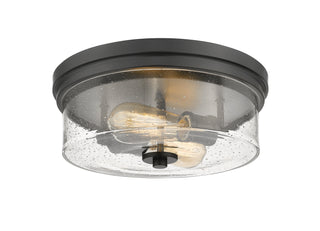 Buy matte-black Bohin Flush Mount Ceiling Light by Z-Lite