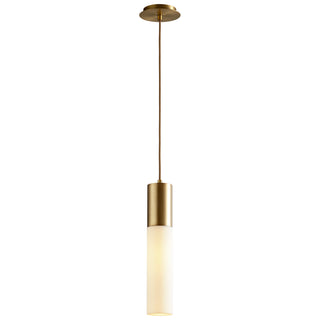 Buy aged-brass Magnum Pendant by Oxygen