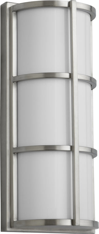Buy satin-nickel Leda Outdoor (Wet) Lantern by Oxygen