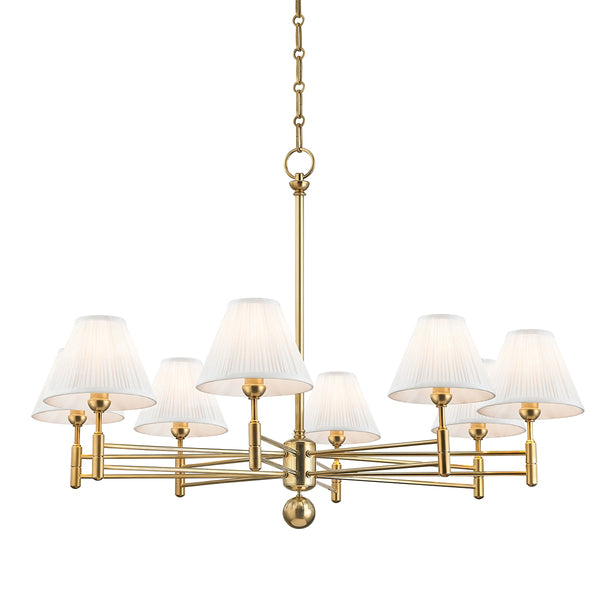 Classic No. Outdoor (Damp) Chandelier by Hudson Valley