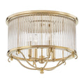 Glass No. Outdoor (Damp) Semi Flush Mount Light by Hudson Valley
