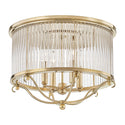 Glass No. Outdoor (Damp) Semi Flush Mount Light by Hudson Valley
