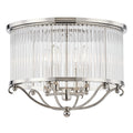 Glass No. Outdoor (Damp) Semi Flush Mount Light by Hudson Valley