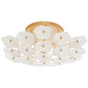 Leighton Outdoor (Damp) Flush Mount Ceiling Light by Visual Comfort Signature