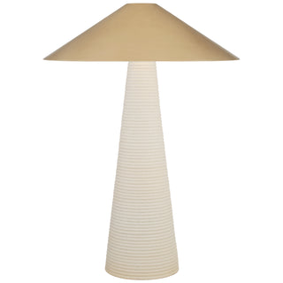 Buy porous-white-porcelain Miramar Table Lamp by Visual Comfort Signature
