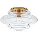 Tableau Outdoor (Damp) Flush Mount Ceiling Light by Visual Comfort Signature