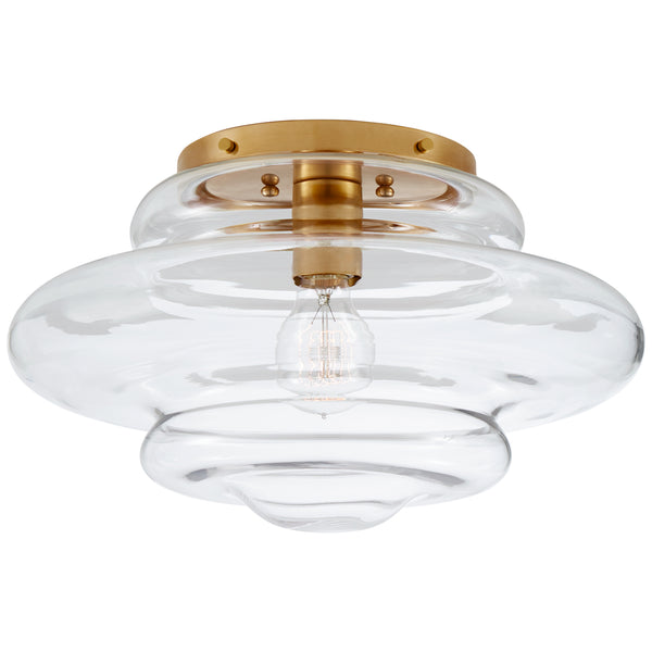 Tableau Outdoor (Damp) Flush Mount Ceiling Light by Visual Comfort Signature