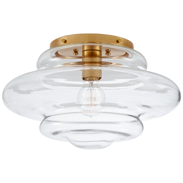 Tableau Outdoor (Damp) Flush Mount Ceiling Light by Visual Comfort Signature