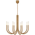 Rousseau Outdoor (Damp) Chandelier by Visual Comfort Signature