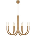 Rousseau Outdoor (Damp) Chandelier by Visual Comfort Signature