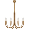 Rousseau Outdoor (Damp) Chandelier by Visual Comfort Signature