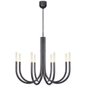 Rousseau Outdoor (Damp) Chandelier by Visual Comfort Signature