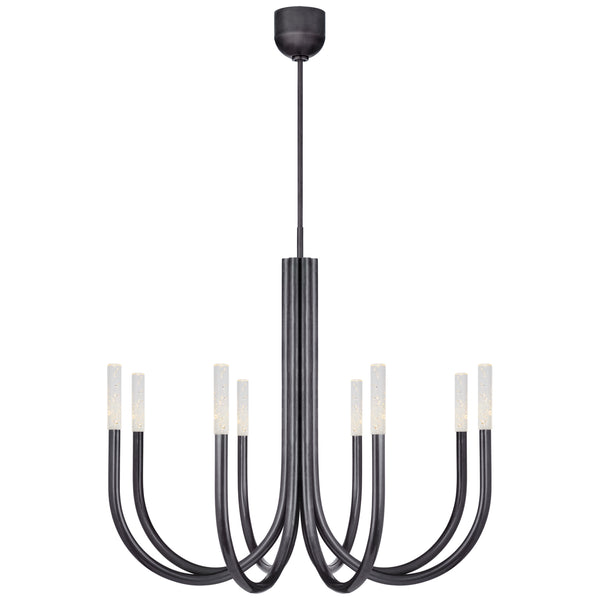 Rousseau Outdoor (Damp) Chandelier by Visual Comfort Signature