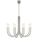 Rousseau Outdoor (Damp) Chandelier by Visual Comfort Signature