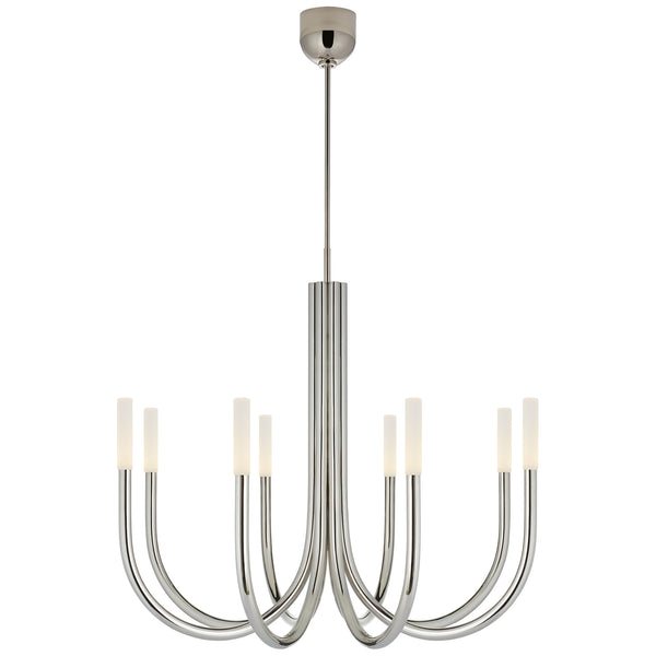 Rousseau Outdoor (Damp) Chandelier by Visual Comfort Signature