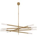 Rousseau Outdoor (Damp) Chandelier by Visual Comfort Signature