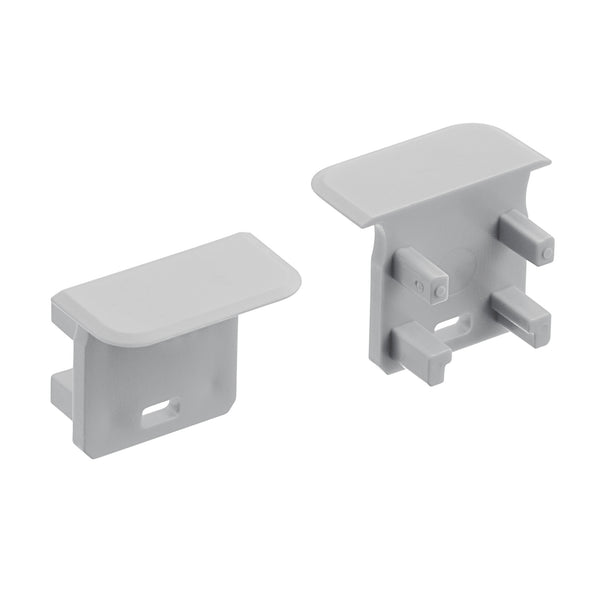 Ils Te Series Tape Extrusion End Cap 5 Pair by Kichler