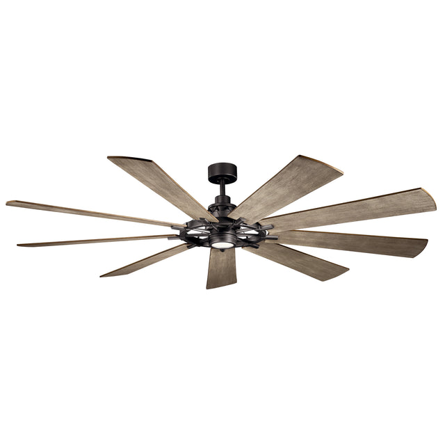 Gentry Xl Outdoor (Damp) Ceiling Fan with Light by Kichler