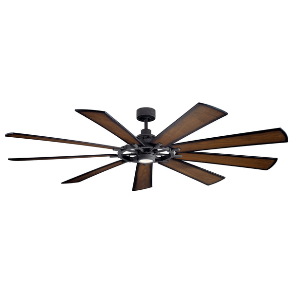 Gentry Xl Outdoor (Damp) Ceiling Fan with Light by Kichler
