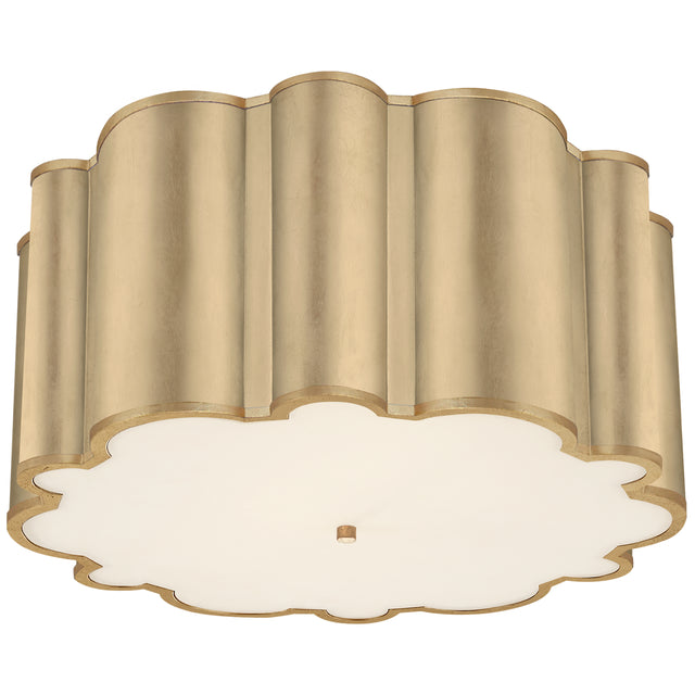 Markos Outdoor (Damp) Flush Mount Ceiling Light by Visual Comfort Signature