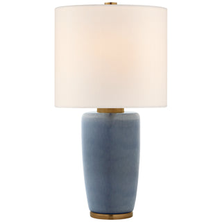 Buy polar-blue-crackle Chado Table Lamp by Visual Comfort Signature