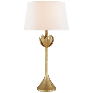 Buy antique-gold-leaf Alberto Table Lamp by Visual Comfort Signature