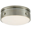 Hicks Outdoor (Damp) Flush Mount Ceiling Light by Visual Comfort Signature