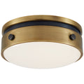Hicks Outdoor (Damp) Flush Mount Ceiling Light by Visual Comfort Signature