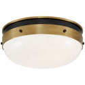 Hicks Outdoor (Damp) Flush Mount Ceiling Light by Visual Comfort Signature