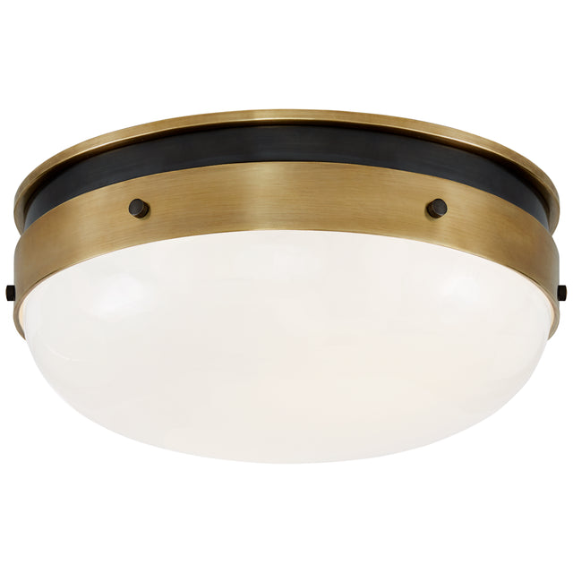 Hicks Outdoor (Damp) Flush Mount Ceiling Light by Visual Comfort Signature